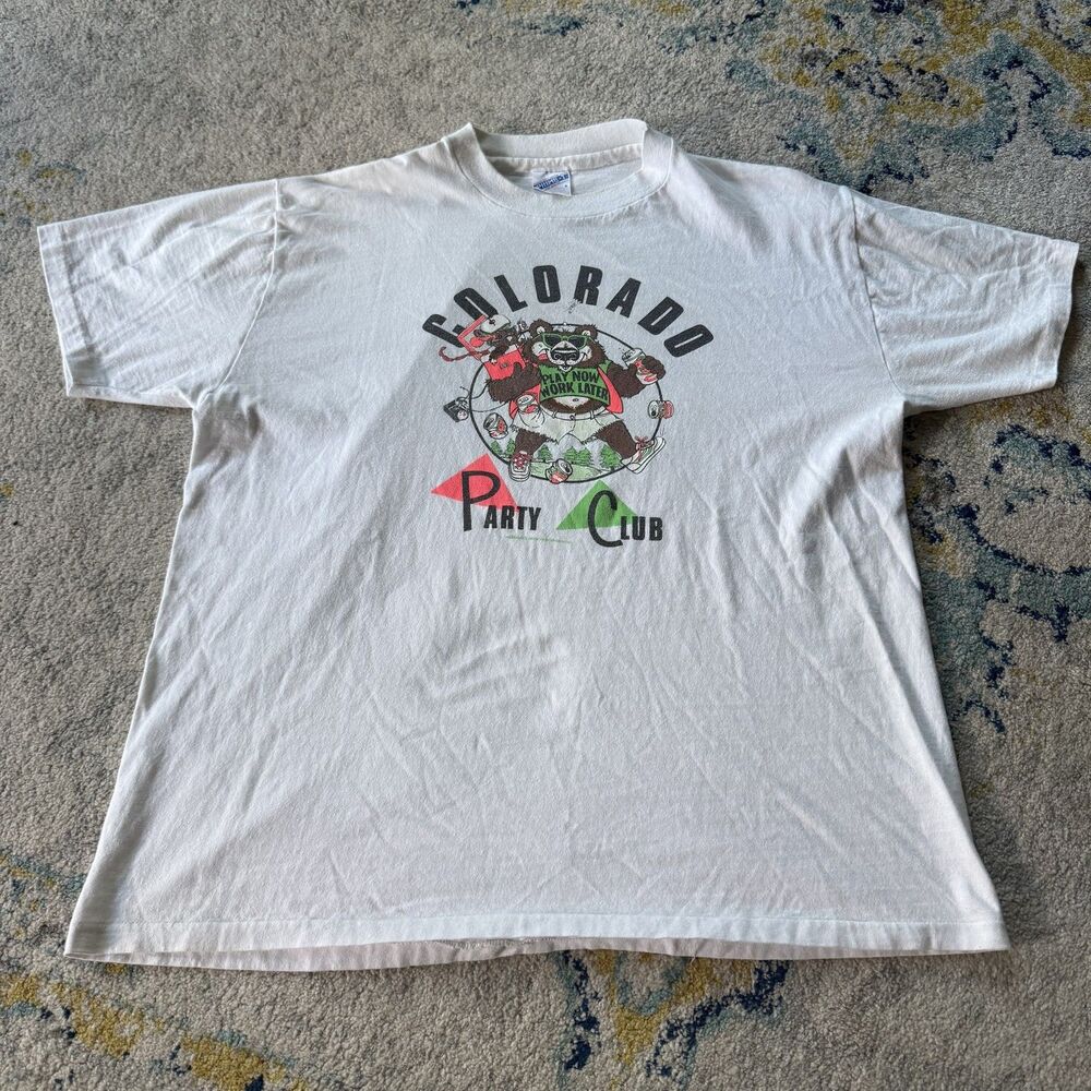Vintage Colorado Party Club Tee